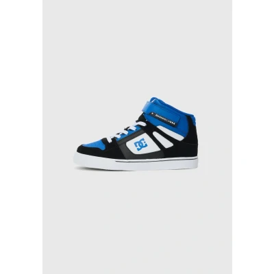 Afbeelding van DC Shoes Pure High Top EV kinderschoenen van leer, zwart, blauw, wit, 38 EU