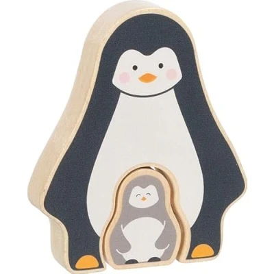 Afbeelding van Goki Houten Puzzel Staand Pinguïnt, 2st.