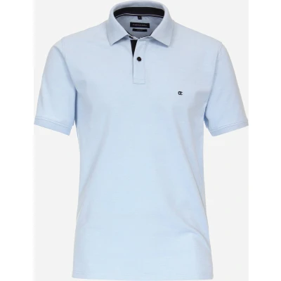 Afbeelding van Casa Moda Poloshirt Lichtblauw Regular fit Heren Maat XL