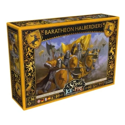 Afbeelding van CMON, A Song of Ice &amp; Fire Baratheon Halberdiers (Hellebardiere van Haus Baratheon), uitbreiding, Tabletop, 2 spelers, Vanaf 14+ jaar, 45 60 minuten, Duits, Meertalig