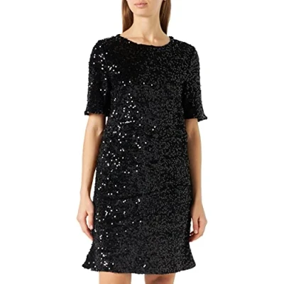 Afbeelding van Pieces Pckam Ss Jurk voor dames, zwart, S