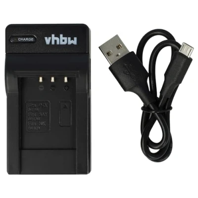 Afbeelding van vhbw Oplader compatibel met Nikon Coolpix S3200, S3100, S33, S32, S3300, S2800, S2900 camera camcorder/accu, oplaadstation, 4,2 V
