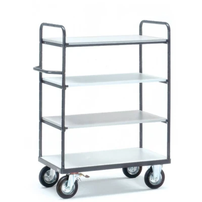 Afbeelding van fetra 9201 Etagewagen ESD Staal Laadvermogen (max.): 400 kg Grijs