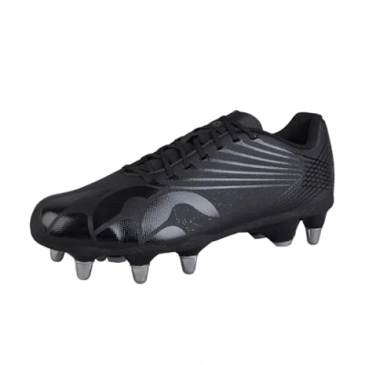 Afbeelding van Canterbury Unisex Stamped Grndbrk Team laarzen, Black/Silver Metallic, 42,5 EU, Zwart Zilver 42.5 EU