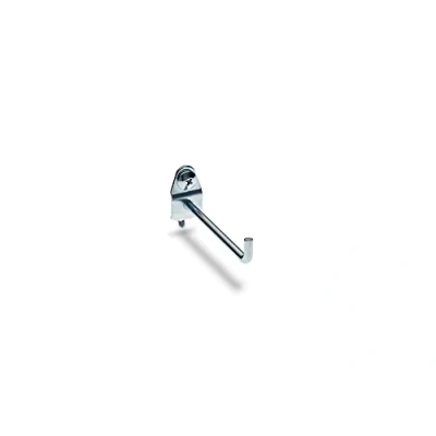 Afbeelding van Triton Products Enkele Rod Pegboard Haak, 3&quot;, Zilver