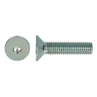 Afbeelding van Binnenzeskantschroef Verzinkt Staal 10.9 DIN 7991 M12x60mm 50 stuks