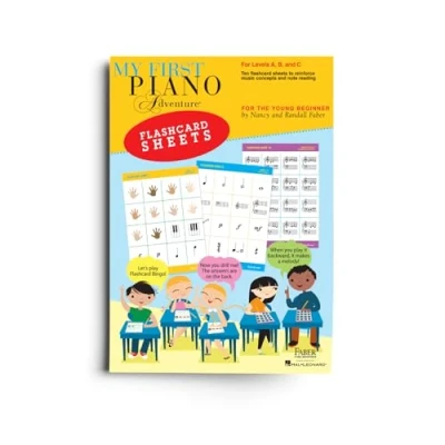 Afbeelding van My First Piano Adventure¸ Flashcard Sheets: For the Young Beginner