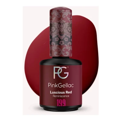 Afbeelding van Pink Gellac 199 Luscious Red gel nagellak 15 ml
