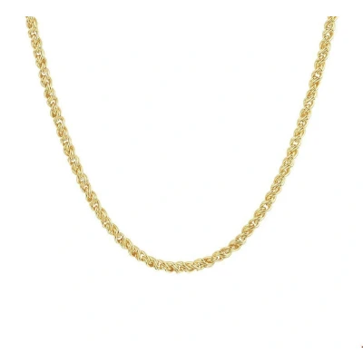 Afbeelding van Ketting Zilgold Draadschakel geelgoud zilveren kern 2,8 mm 45 cm