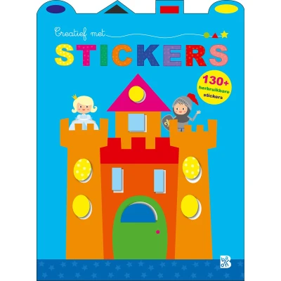 Afbeelding van Creatief met stickers (kasteel) (Paperback)