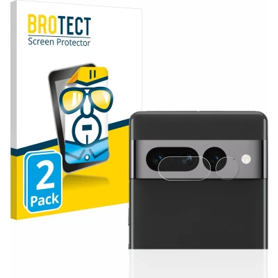 Afbeelding van BROTECT Screenprotector voor Google Pixel 7 Pro (ALLEEN Camera Lens) Folie Beschermfolie transparant (2 Stuks)