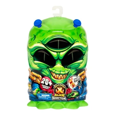 Afbeelding van Treasure X Mini Alien Dissection, Ontleed de 20 cm (20cm) om + verrassingen verborgen in te onthullen! 3 verschillende Aliens verzamelen en ontleden