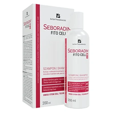 Afbeelding van Seboradin Phytocell Hair Loss &amp; Regrowth Shampoo met Swiss Technology Stem Cells Phytocelltec™ en Biotin, voor Mannen Vrouwen, 200 ml