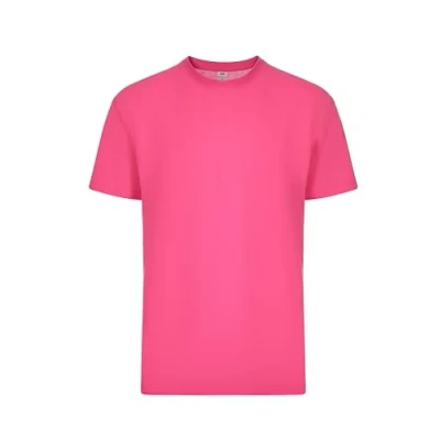 Afbeelding van Mukua Derby, uniseks T shirt, polyester, katoen, neonroze, maat M, roze (fluor pink), M