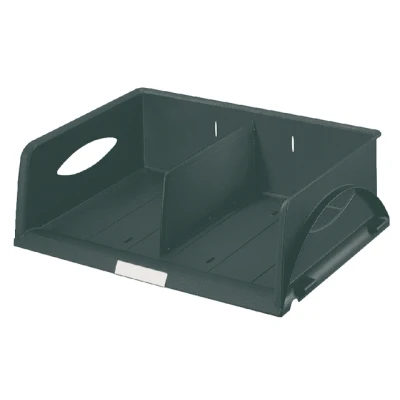 Afbeelding van Brievenbak Leitz Sorty standaard A4 maxi dwars zwart