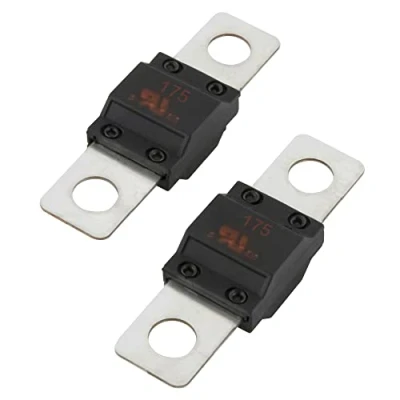 Afbeelding van SeKi Midi schroefzekeringen, hoogstroomzekering, 175 A ampère tot 32 V DC voor personenauto&#039;s en vrachtwagens, 2 stuks