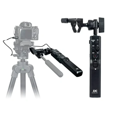 Afbeelding van JJC Camera Statief Remot Controller voor Sony A9III A7IV A7R IV A7S A7 III II A1 FDR AX53 HDR CX405 CX240, universele Handvat Multi/Lanc Camera/Camcorder