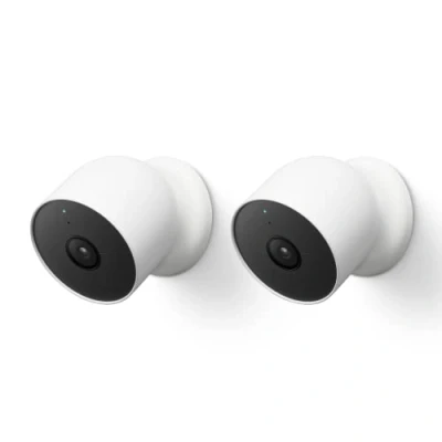 Afbeelding van Google Nest Cam Rond IP beveiligingscamera Binnen &amp; buiten 1920 x 1080 Pixels Muur
