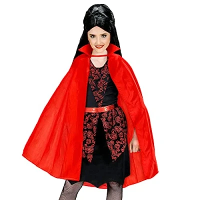 Afbeelding van Rode cape voor kinderen Halloween artikel Verkleedattribuut One size