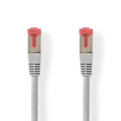 Afbeelding van CAT6 kabel RJ45 Male SF/UTP 30.0 m Rond PVC Grijs Nedis