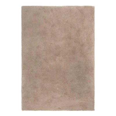 Afbeelding van andiamo Hoogpolig tapijt zachte pool Softskin lamsvel imitatie effen, kleur: taupe, Grootte: 120 x 170 cm 702337