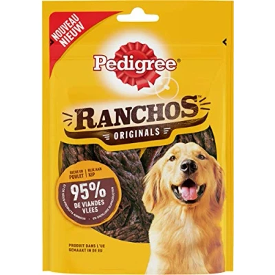 Afbeelding van 7x Pedigree Ranchos Kip 70 gr