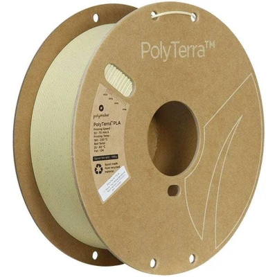 Afbeelding van Polymaker Mat marmer PLA filament 1,75 mm zandsteen, matte 3D printer steen 1 kg PolyTerra voor printen standbeelden