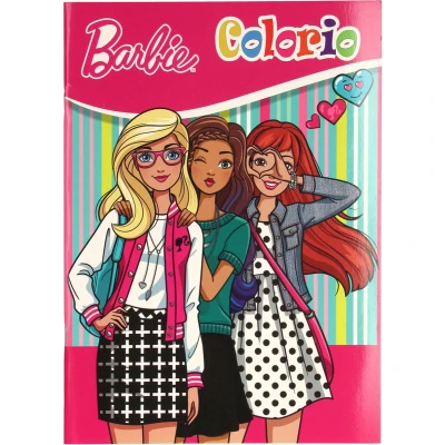 Afbeelding van Barbie Kleurboek 32 Pagina&#039;s Meisjes Kinderen Tekeningen Inkleuren Kleurplaat Colouring Book Kleurplezier