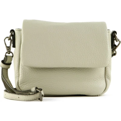 Afbeelding van FREDsBRUDER Leren Schoudertas Happy Collection Mieze Crossbody Bag Summer Stone Grijs