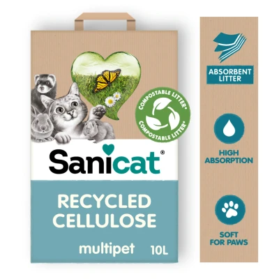 Afbeelding van Sanicat Recycled Cellulose Pellets 20 LTR