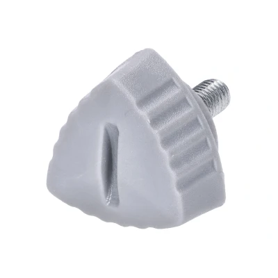 Afbeelding van Zijschermbout kort maxi/ puch 16mm grijs DMP