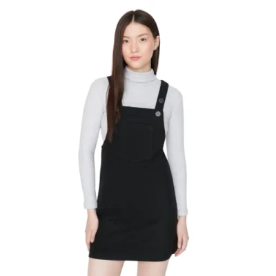 Afbeelding van Trendyol Zwarte Mini Gilet Geweven Jurk Twoaw20El2134