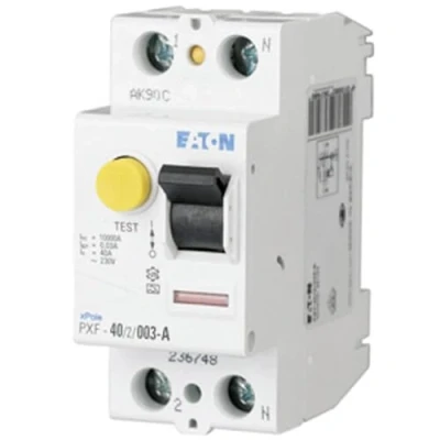 Afbeelding van Eaton 236744 Fi stroomonderbreker 2 polig 25A 30mA PXF 25/2/0,03A