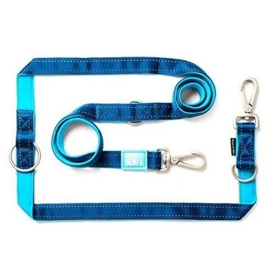 Afbeelding van Max &amp; Molly Multi Function Hondenriem Blauw S