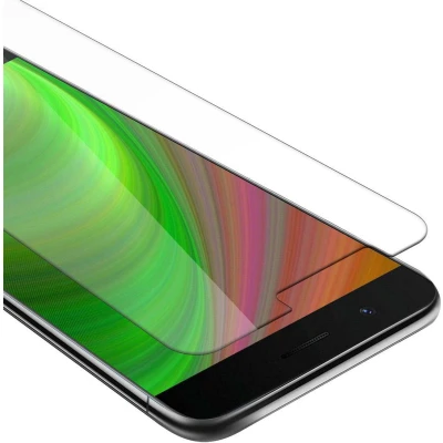 Afbeelding van Cadorabo Screenprotector geschikt voor OnePlus 5 in KRISTALHELDER Tempered Display Pantser Film beschermglas