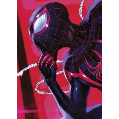 Afbeelding van Komar Artprint Marvel Spider Man Pondering 50 x 70 cm (breedte hoogte) kinderkamer, wandsticker (set)