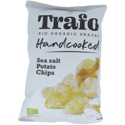 Afbeelding van Trafo Chips Handcooked Zout bio 125GR