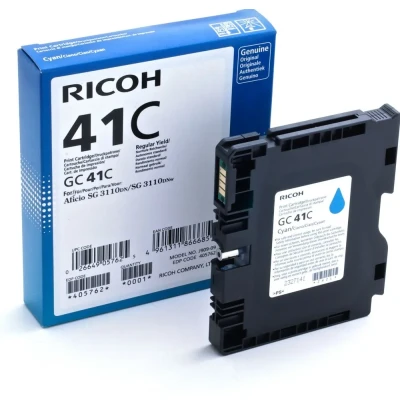 Afbeelding van Ricoh GC 41C (405762) Inktcartridge Cyaan