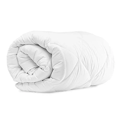 Afbeelding van Komfortec Dekbed 155x220 cm 4 seizoenen 30 dagen Proefslapen Anti Allergie Microvezel Zacht en Ademend Wit