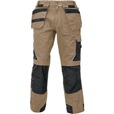 Afbeelding van Werkbroek / worker Assent Lahr khaki maat 66