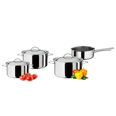 Afbeelding van Spring Cristal GLI Pannenset 4 delig RVS