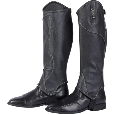 Afbeelding van Harry&#039;s Horse Minichaps Bit Short and Wide Zwart XXXL