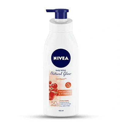 Afbeelding van NIVEA Lichaamslotion Extra Whitening Cell Repair Spf 15, 400 ml