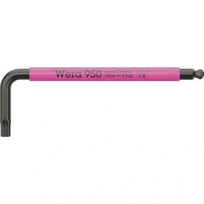 Afbeelding van Wera 950 SPKS Stiftsleutel Multicolour, Imperial, BlackLaser, 1/8&quot; x 63 mm 05022653001