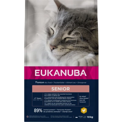 Afbeelding van Eukanuba Kat Top Condition 7+ Senior Kip Lever 10 kg