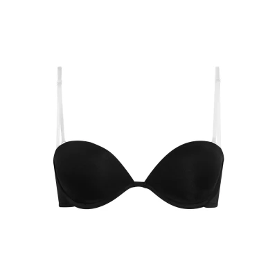 Afbeelding van Next Clear BACK Strapless BH, Dames, Maat: 70xB, Black