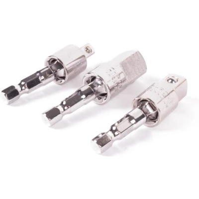 Afbeelding van Benson Flexibele Boormachine Verloop naar Dop, 1/4, 3/8 en 1/2 inch