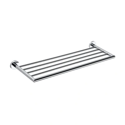 Afbeelding van Handdoekhouder Sapho X Round Hangend 65x5.5x21.5 cm Chroom