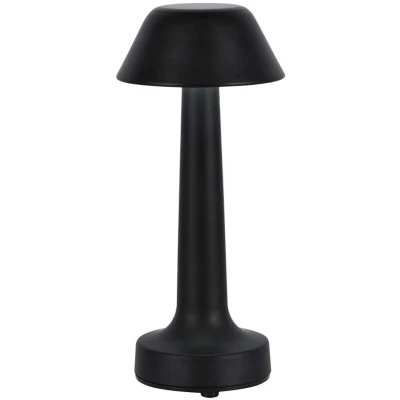 Afbeelding van V TAC VT 7566 B Designlampen Oplaadbare tafellampen IP20 Zwart 1 Watt 40 Lumen 3IN1
