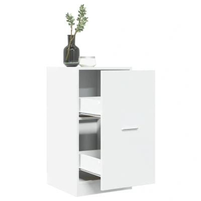 Afbeelding van vidaXL Apothekerskast 40x41x77,5 cm bewerkt hout wit